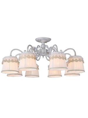 Потолочная люстра Arte Lamp Merletto A5709PL-8WG