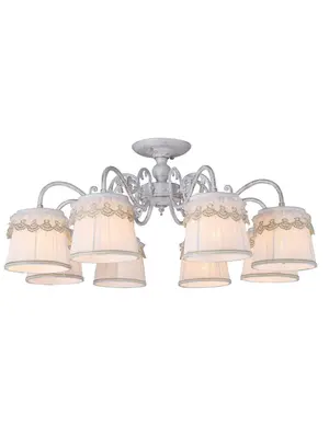 Потолочная люстра Arte Lamp Merletto A5709PL-8WG