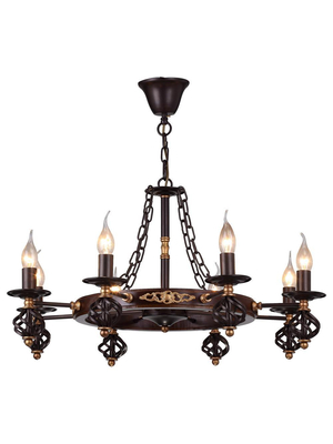 Подвесная люстра Arte Lamp Cartwheel A4550LM-8CK