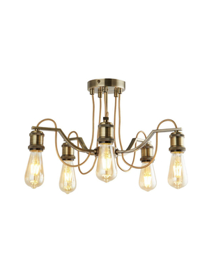 Потолочная люстра Arte Lamp Inedito A2985PL-5AB