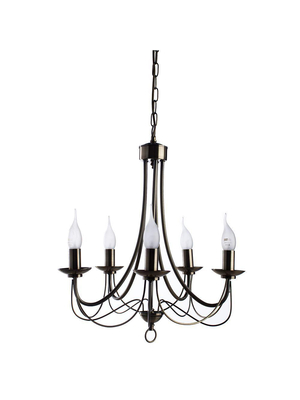 Подвесная люстра Arte Lamp Maypole A6300LM-5AB