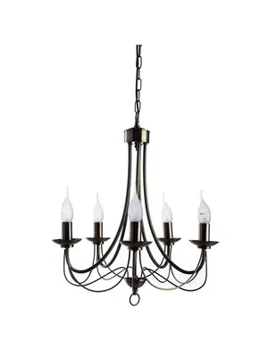 Подвесная люстра Arte Lamp Maypole A6300LM-5AB
