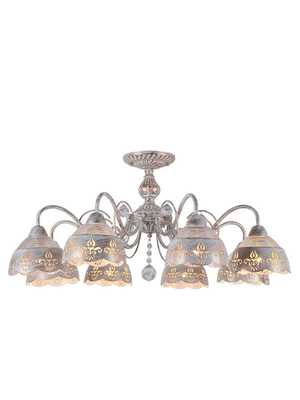 Потолочная люстра Arte Lamp Sicilia A9106PL-8WG