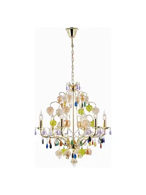 Подвесная люстра Arte Lamp Ricchezza A2011LM-6GO