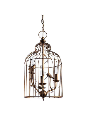 Подвесная люстра Arte Lamp Gabbia A1865SP-3BG