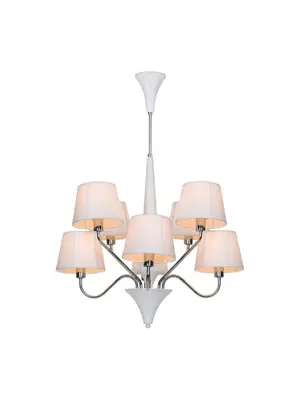 Подвесная люстра Arte Lamp A1528LM-8WH