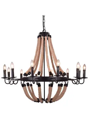 Подвесная люстра Arte Lamp Marsiglia A8956LM-12BK