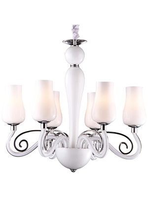 Подвесная люстра Arte Lamp Biancaneve A8110LM-6WH