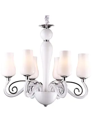 Подвесная люстра Arte Lamp Biancaneve A8110LM-6WH