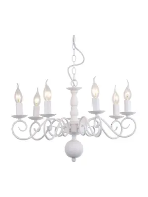 Подвесная люстра Arte Lamp A1129LM-7WH
