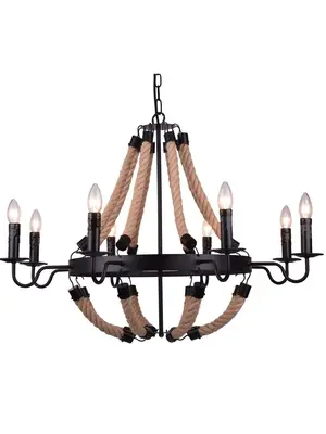 Подвесная люстра Arte Lamp Marsiglia A8956LM-8BK