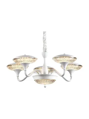 Подвесная светодиодная люстра Arte Lamp A5168LM-5WH