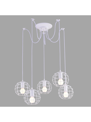 Подвесная люстра Arte Lamp A1110SP-5WH