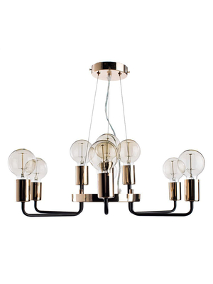 Подвесная люстра Arte Lamp Gelo A6001LM-9BK