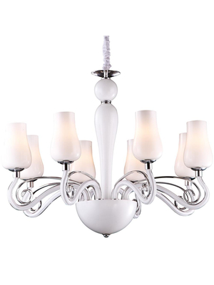 Подвесная люстра Arte Lamp Biancaneve A8110LM-8WH