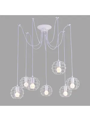 Подвесная люстра Arte Lamp A1110SP-7WH