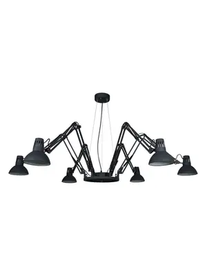 Подвесная люстра Arte Lamp Ragno A2043SP-6BK