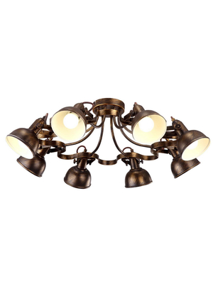 Потолочная люстра Arte Lamp Martin A5216PL-8BR
