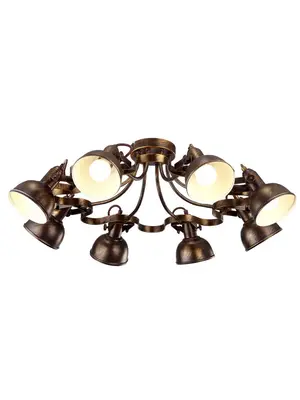 Потолочная люстра Arte Lamp Martin A5216PL-8BR