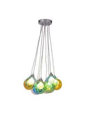 Подвесная светодиодная люстра Arte Lamp Pallone A3026SP-9CC