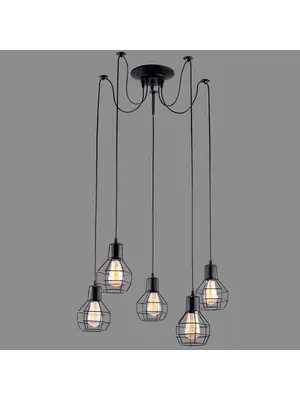 Подвесная люстра Arte Lamp A1109SP-5BK