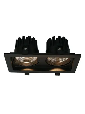 Встраиваемый светодиодный светильник Arte Lamp Privato A7007PL-2BK