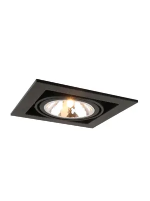 Встраиваемый светильник Arte Lamp Cardani Semplice A5949PL-1BK