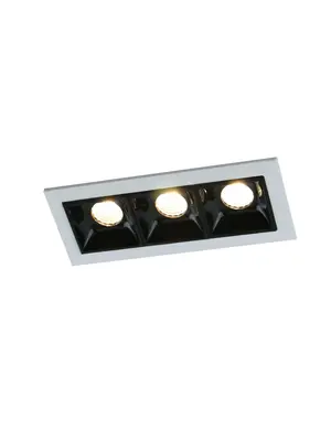 Встраиваемый светодиодный светильник Arte Lamp Grill A3153PL-3BK