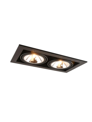 Встраиваемый светильник Arte Lamp Cardani Semplice A5949PL-2BK