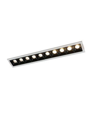 Встраиваемый светодиодный светильник Arte Lamp Grill A3153PL-10BK