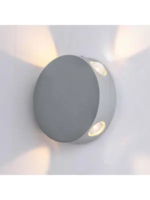 Настенный светодиодный светильник Arte Lamp Tamburello A1525AP-1GY