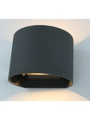 Уличный настенный светодиодный светильник Arte Lamp Rullo A1415AL-1GY