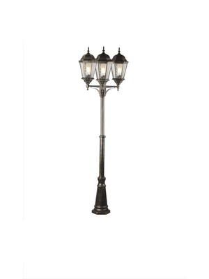 Садово-парковый светильник Arte Lamp Genova A1207PA-3BN