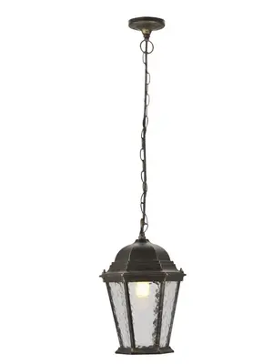 Уличный подвесной светильник Arte Lamp Genova A1205SO-1BN