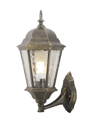 Уличный настенный светильник Arte Lamp Genova A1201AL-1BN