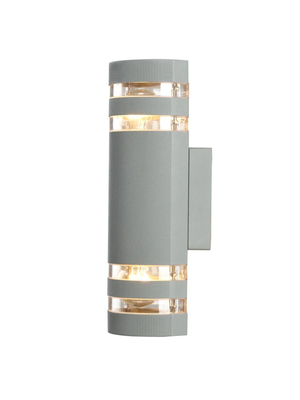 Уличный настенный светильник Arte Lamp Metro A8162AL-2GY