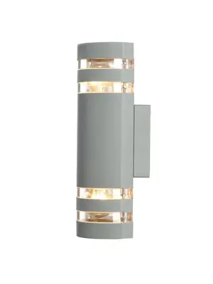 Уличный настенный светильник Arte Lamp Metro A8162AL-2GY