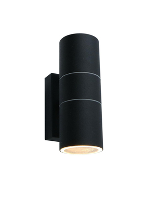Уличный настенный светильник Arte Lamp Sonaglio A3302AL-2BK