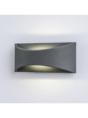 Уличный настенный светодиодный светильник Arte Lamp A8288AL-1GY