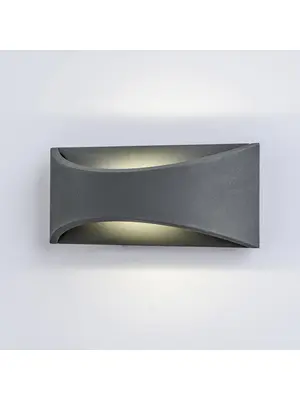 Уличный настенный светодиодный светильник Arte Lamp A8288AL-1GY
