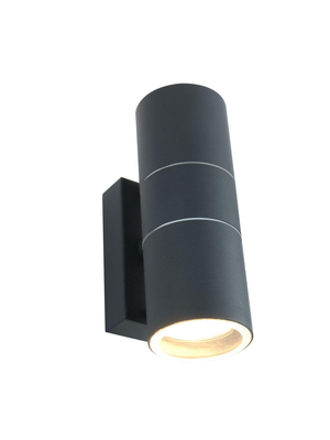 Уличный настенный светильник Arte Lamp Sonaglio A3302AL-2GY
