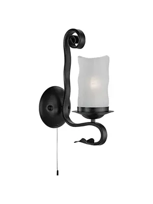 Бра Arte Lamp Scroll A7915AP-1BK