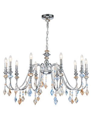 Подвесная люстра Lucia Tucci Maya 4450.10 Chrome