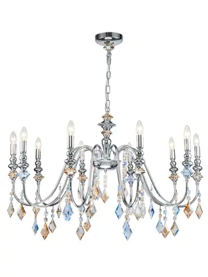 Подвесная люстра Lucia Tucci Maya 4450.10 Chrome