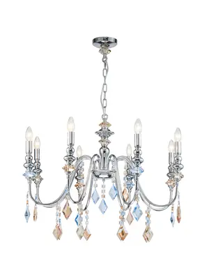 Подвесная люстра Lucia Tucci Maya 4450.8 Chrome