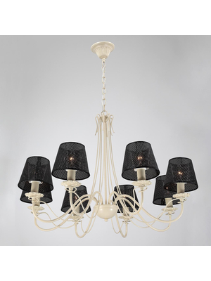 Подвесная люстра Lucia Tucci Bristol 890.8 Ivory