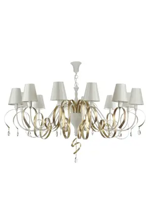 Подвесная люстра Maytoni Intreccio ARM010-12-W