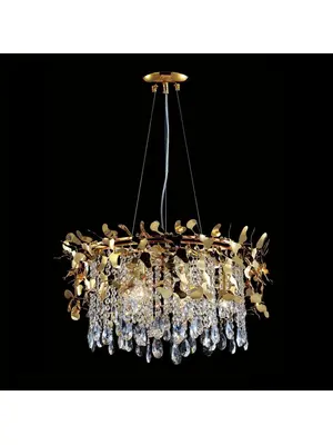 Подвесная люстра Crystal Lux Romeo SP6 Gold D600