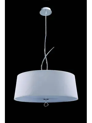 Подвесная люстра Mantra Mara Chrome - White 1644