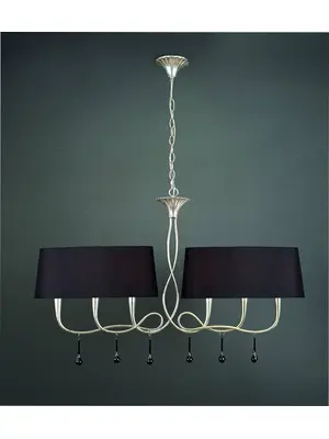 Подвесной светильник Mantra Paola Painted Silver 3531